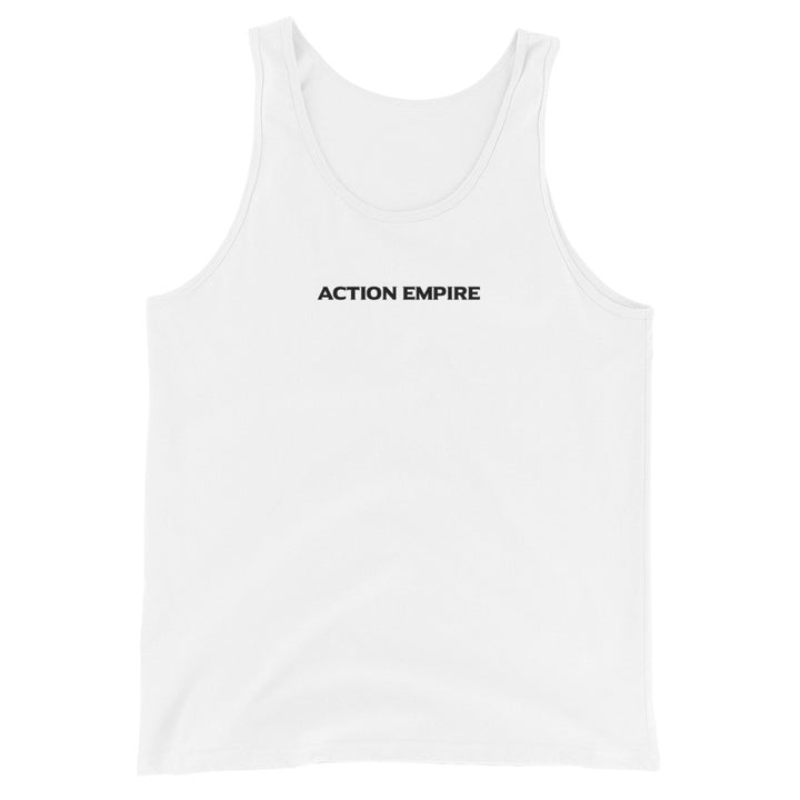 Action Empire White Tanktop