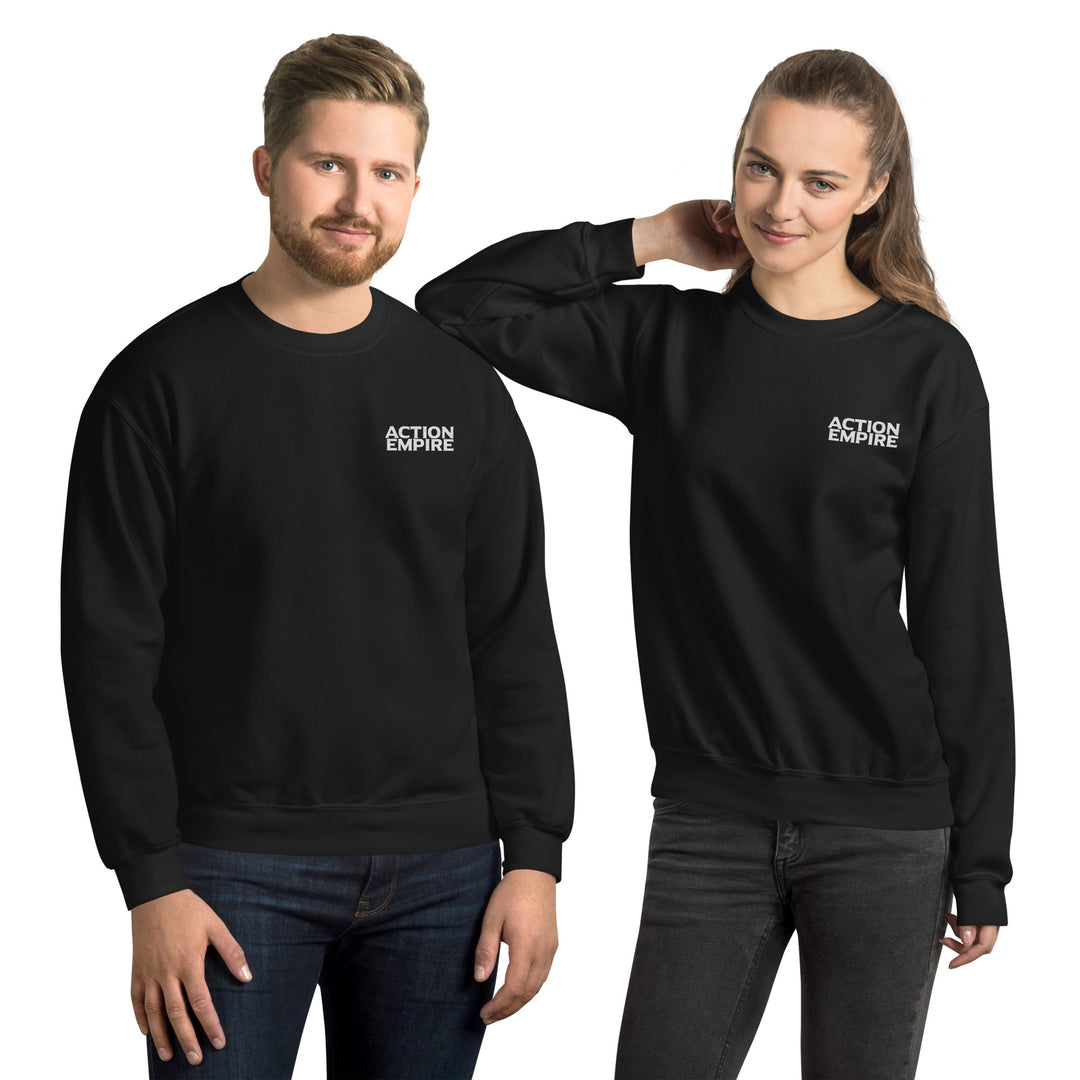 Action Empire Unisex Sweatshirt Black