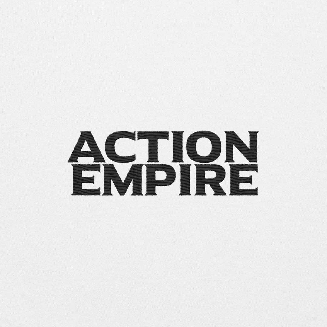 Action Empire Unisex Sweatshirt White