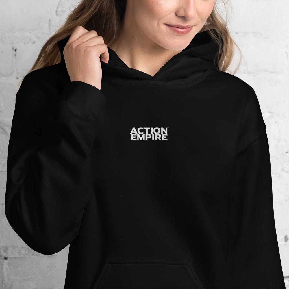 Action Empire Unisex Hoodie Black