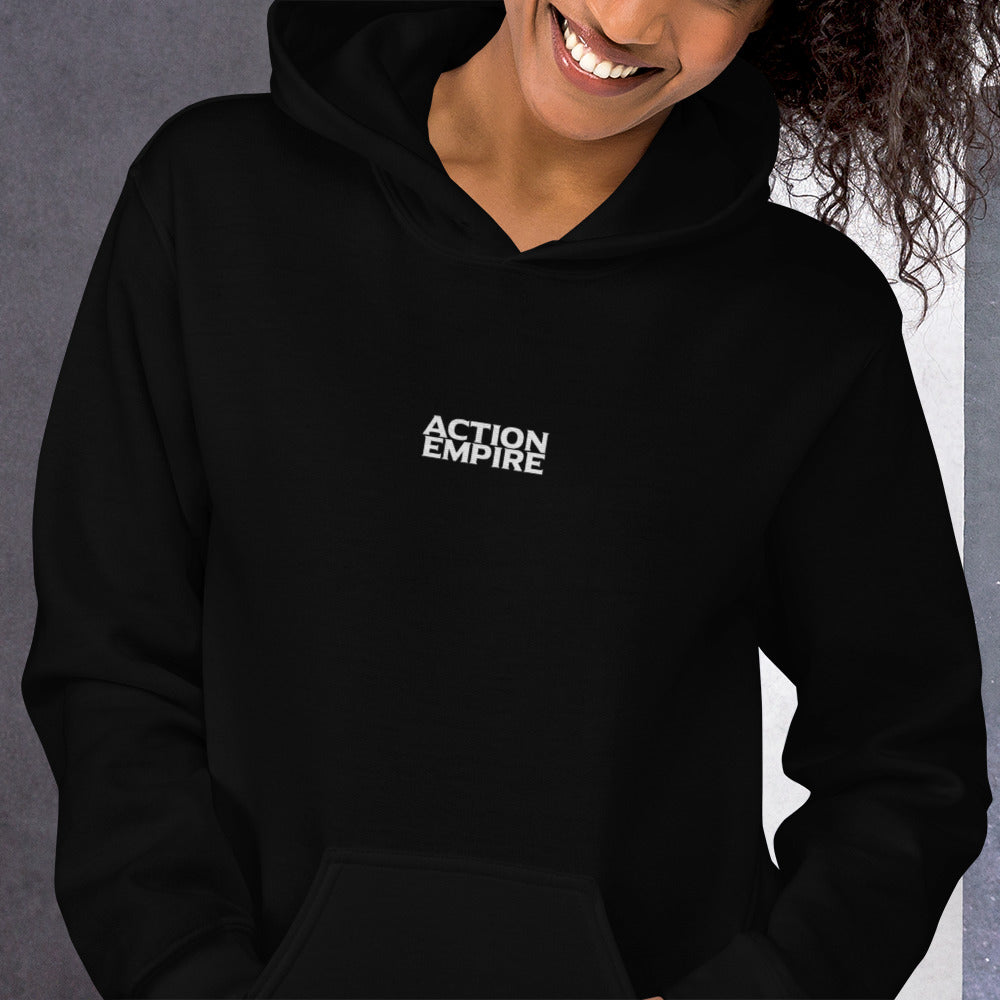 Action Empire Unisex Hoodie Black